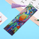 Rhinestone Diamond Painting Leather Bookmarks Leather Craft (Parrot-AA395) Newly