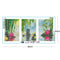 3pcs 5D DIY Full Drill Diamond Painting Stone Flowers Cross Stitch Crafts