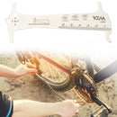 MTB Bike Chain Wear Indicator Ruler Bicycle Chains Gauge Measurement Checker