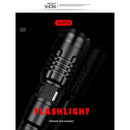 Bank Strong Light Focus Display USB Charging LED Flashlight Torch High Powe