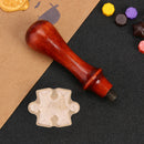 Special Shape Fire Paint Seal Head Brass Invitation Card Wax Sealing Stamp Decor