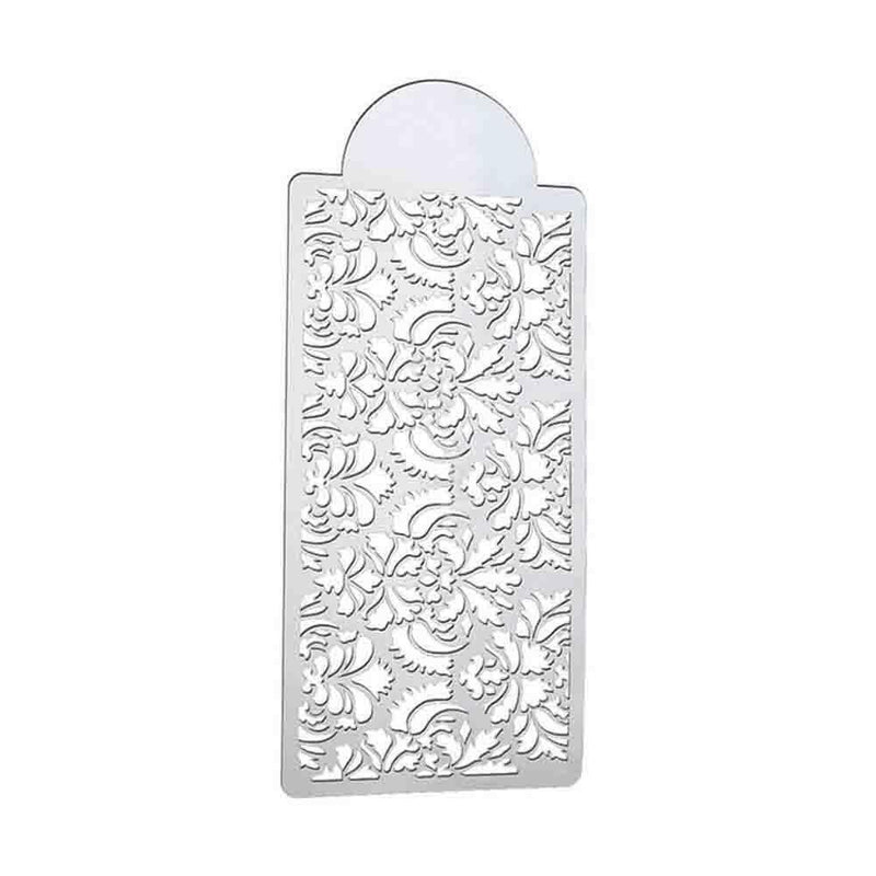 Baking Tool Side Decor Mould Face Pack Flower Border Fondant Hollow Cake D5G1