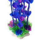 Purple Artificial Plastic Grass Fish Tank Water Plant Aquarium Decor Newly