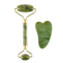 Face Neck Massage Kit Jade Roller & Scraper Set Anti Ageing Massager F3T2