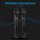 2pcs Smart Wireless Microphones Handheld Mic with USB Receiver for Karaoke Newly