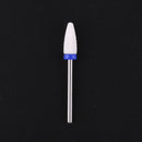Electric Manicure Drills Nail Cone Tip Ceramic Drill Bits Pedicure Grinding Head
