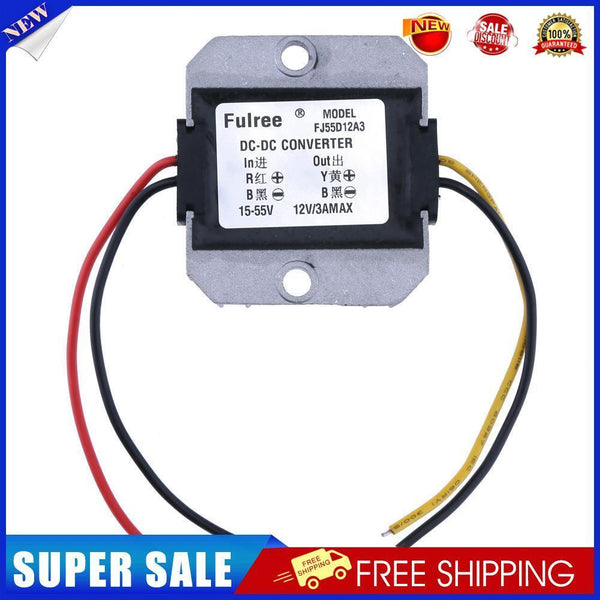 DC-DC 15-55V to 12V 3A Step Down Voltage Converter Reducer Module