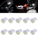 Light Bulbs COB 12V License Plate Light Car LED Reading Bulbs T10 W5W Dome Map