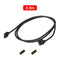4Pin LED Extension Cable RGB 5050 3528 LED Strip Light Connector (0.5m) Newly