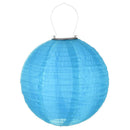 Waterproof LED Solar Cloth Chinese Lantern Festival Hanging Lamp (Purple)