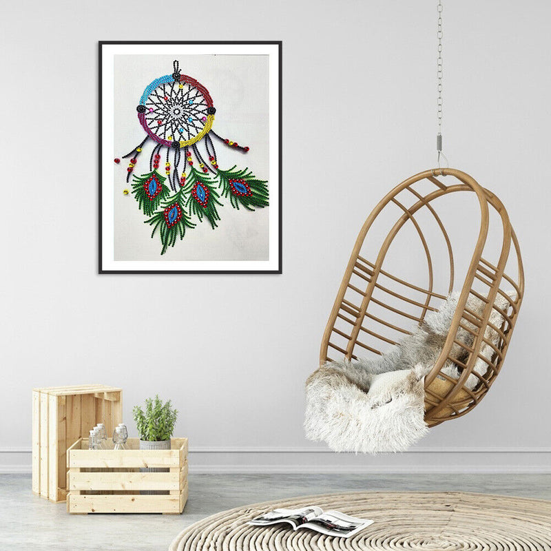 Diamond Painting 5D DIY Dream Catcher Partial Special Drill Kit (PH111)