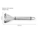 Stainless Steel Cob Stripper Easy Clean Corn Splitter Peeler Safe Kitchen T