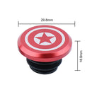 2pcs Aluminum Handlebar End Caps Plugs for MTB Road Folding Bike (Red 2) Newly
