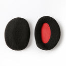 1 Pair Unisex Winter Ear Protector Bandless Warm Fleece Earmuffs (Black)