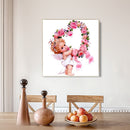 5D DIY Diamond Painting Little Angel Garland Full Drill Rhinestone Mosaic K