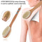 Double Side Head Bristle Bath Brush Shower Brush Body Exfoliating Cleaner