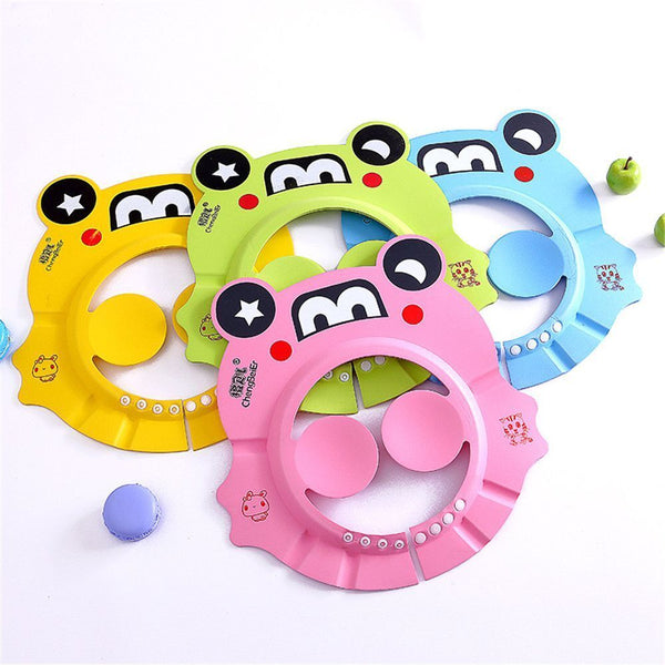 Waterproof Portable Bath Visor Wash Hair Shield Shampoo Hat Baby Shower Caps