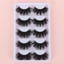 False Eyelashes 4D  Faux Mink Hair Full Volume Thick Eye Lash Extension