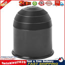 50mm Auto Tow Bar Ball Cover Cap Hitch Caravan Trailer Universal (Black) Newly