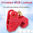 MCB Nylon Safety Loto Lock Lockout Circuit Breaker Lockout Multi-Functional