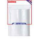 100pcs Zip Bag No Bad Smell Reused Many Times Clear Zipper Seal Storage Bags