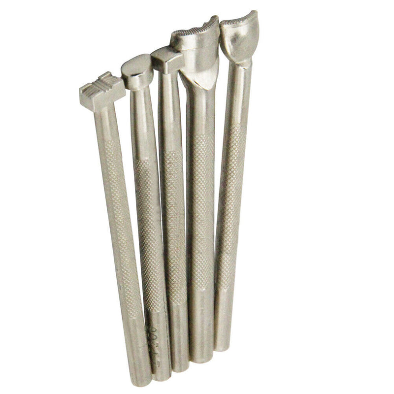 20pcs DIY Leather Working Saddle Making Tools Craftool Leather Craft Stamps