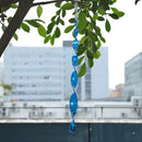 10pcs Bird Repellent Sticks Insect Spiral Reflective Scare Rods Blue Newly