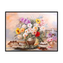 DIY Cross Stitch Full Embroidery Kit Printed Flower Plant Home Hanging Art Poison
