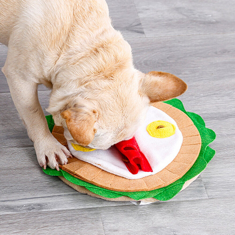 Dogs Pet Slowing Feeding Snuffle Mat Smell Training Release Stress Puzzle P