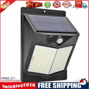 120LED Solar Two-Sided PIR Motion Sensor Wall Light Outdoor Garden Lamp