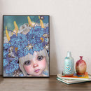 Flower Fairy, Elf Girls, Diamond Painting Set, Partially Shaped Drill, Wall Art-D