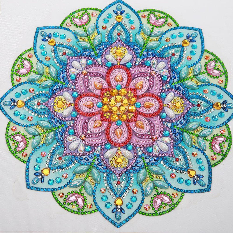 5D DIY Special Shaped Diamond Painting Mandala Cross Stitch Kits (DZ231) Newly
