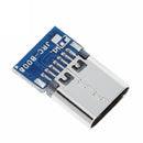 Board Receptacle USB 3.1 Type C Connector Adapter 12/24 Pins Male/Female Socket