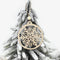 Wooden Pendants Christmas Decorations Xmas Tree Wood Chip Hanging Ornaments