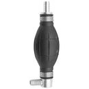 Automobile Motorcycle Rubber Aluminum Spherical Hand Fuel Pump Tank (10mm) Newly