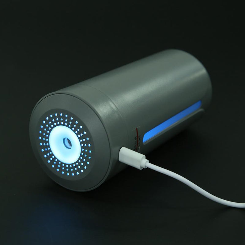 Ultrasonic Light Cup Aroma Humidifier Air Diffuser Purifier Atomizer(Gray)