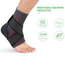 1pc Knitting Breathable Ankle Brace Stand Elastic Sleeve for Basketball Soccer