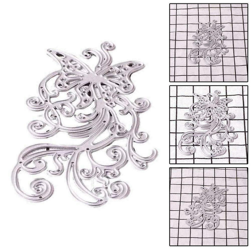 Butterfly Meteor Metal Cutting Dies DIY Scrapbooking Paper Decor Cards Z0U2