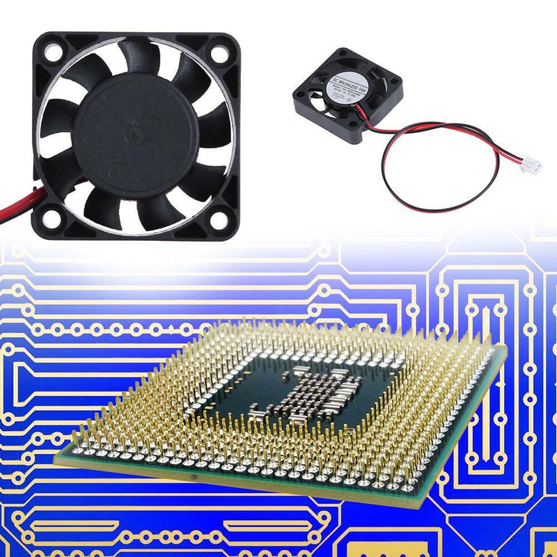 YC-124010SM DC12V Cooler Fan 40x40mm 7 Blades Computer Cooling Fan Radiator