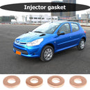 4pcs Injector Copper Washer Spacer Seal 1.6HDI O-Ring for Peugeot OE198173