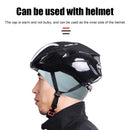 Quick Dry Helmet Cycling Cap Anti-UV Anti-Sweat Sports Hat (Light Grey)