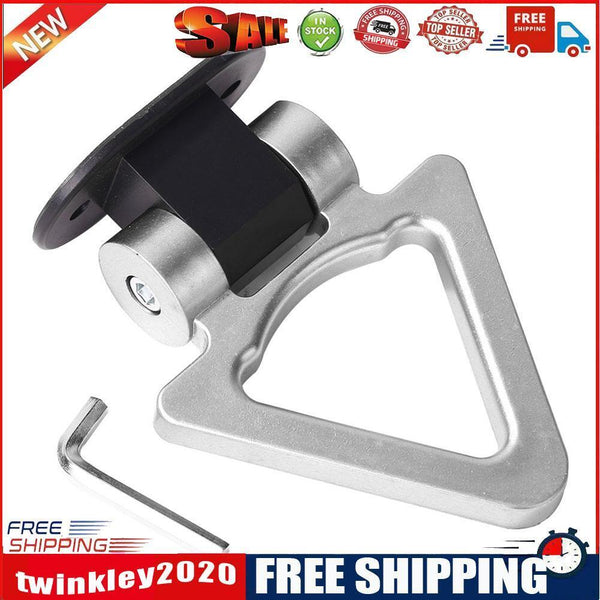 Decorative Car Trailer Hook Racing Triangle Style Bumper Tow Hook (Purple)