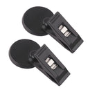 2x Car Suction Cap Clips Removable Holder for Sunshade Curtain Card Ticket Newly