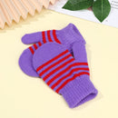 Warm Soft Kids Gloves Full Finger Gloves Knitted Mittens Children's Gloves