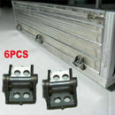 Metal Cargo Container Hinge 6pcs for Tamiya Scania 56323 RC Tractor 6X 1/14