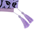 Chameleon Flocking Tablecloth Home Runners Dinner Table Flag Cover(Purple)