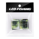 2x Rubber Fishing Reel Grip Non-Slip Protective Wheel Handle Cover (Green)