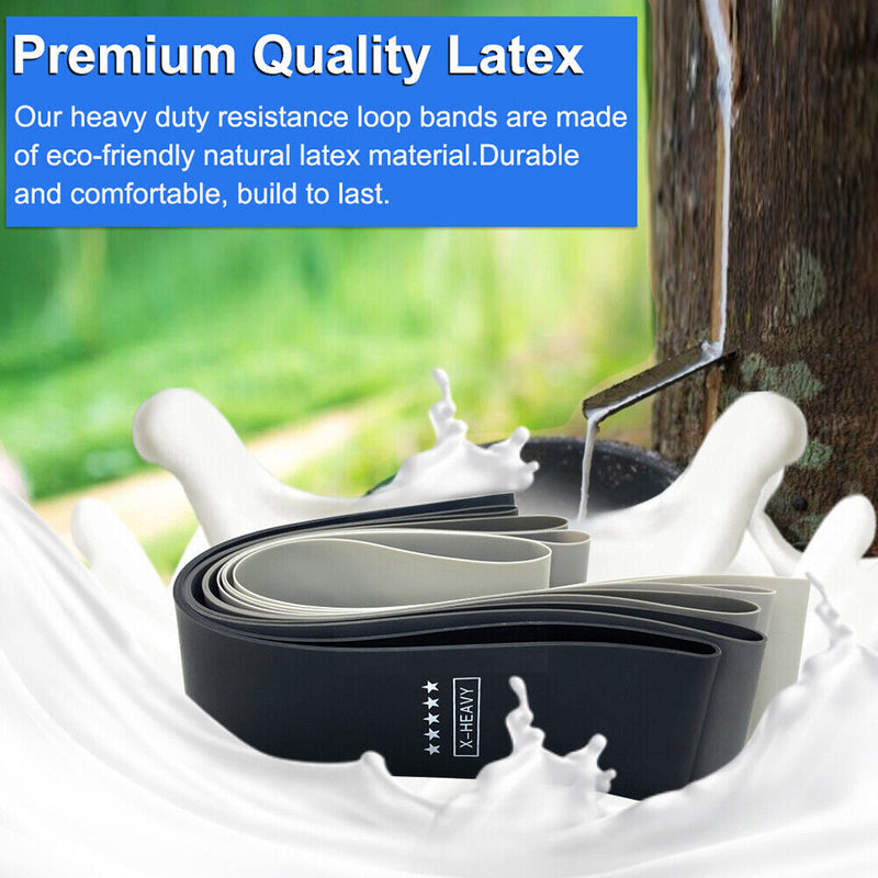 Gym Fitness Booty Band 5 Different Levels Elastic Resistance Bands Gym Equipment