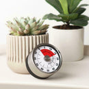 Portable Kitchen Timer Cooking Wind Up Timer Alarm Clock Stopwatch P9F0