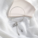Simple Love Cupid Tassel Alloy Adjustable Bracelet Valentine Day Accessory